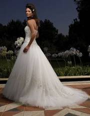 Strapless Casablanca Bridal Gown - Size 4 $750 OBO