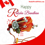 Send wonderful Rakhis to Canada by ordering online